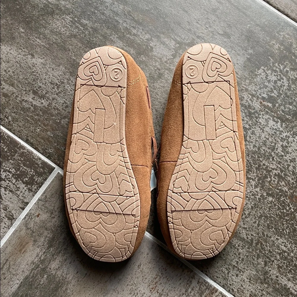 Cat & Jack Tan Moccasins with Soft Lining